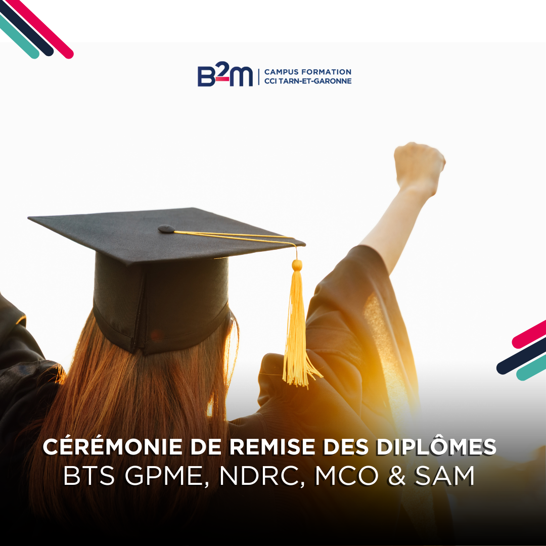 Cérémonie de remise des diplômes BTS 2024