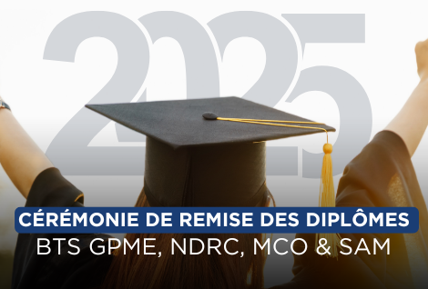 Cérémonie de remise des diplômes BTS 2025